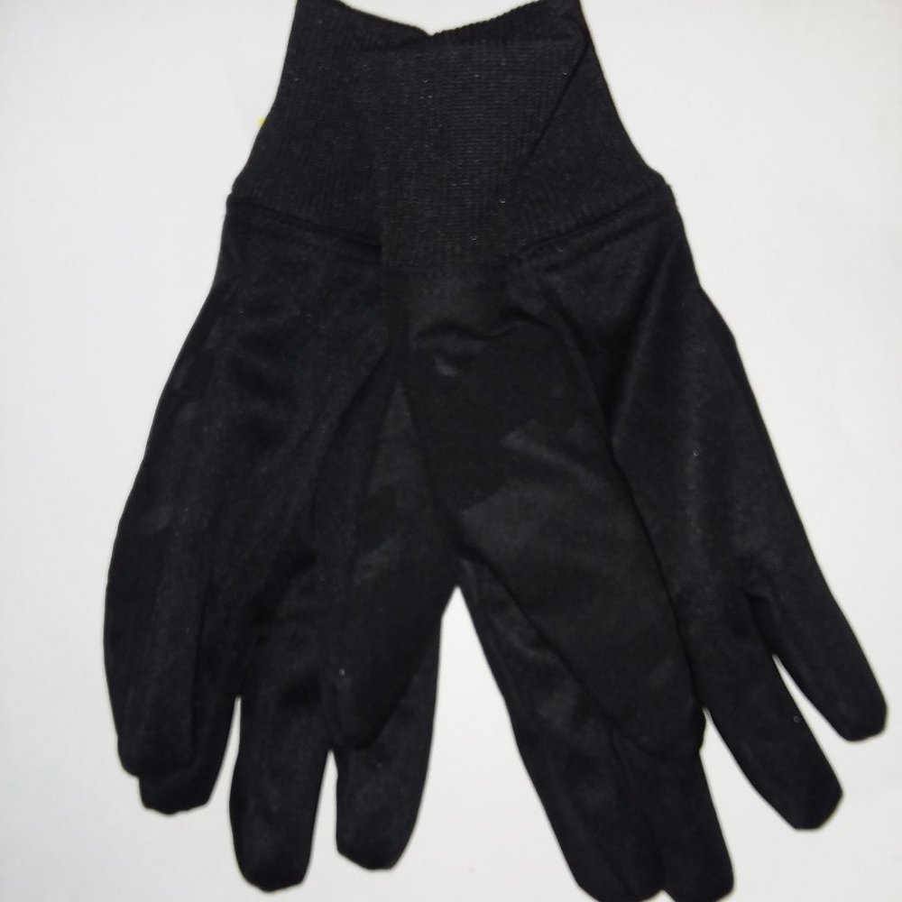 Men's Black Champion Winter Gloves Size M/L - Picture 5 of 9